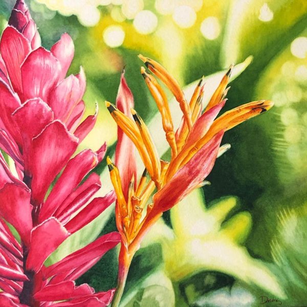 Hawaii Tropical Flowers by Deidre Husak